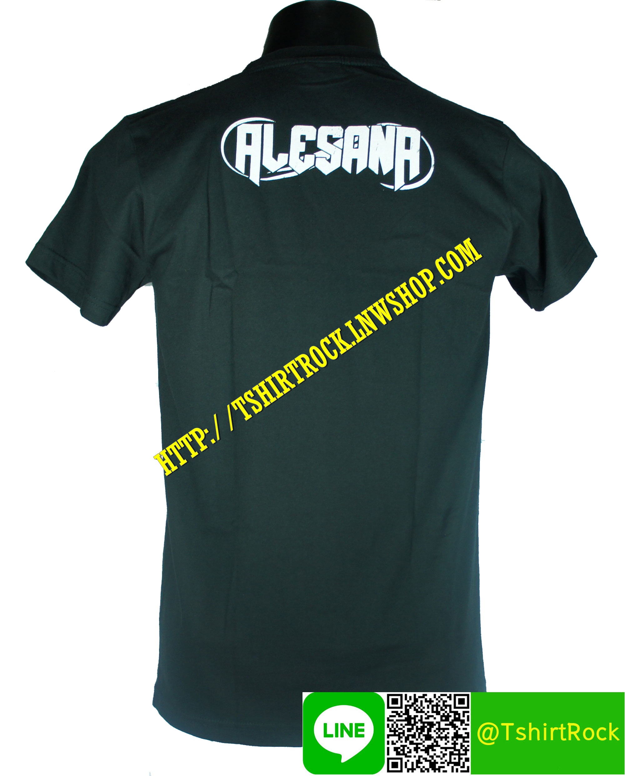 ALESANA เสื้อยืดวงร็อค เมทัล ดนตรี เสื้อวง ALA1419