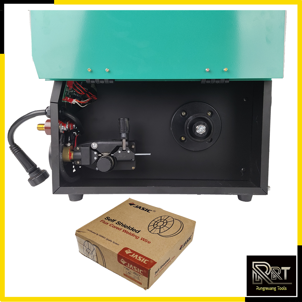 BONCHI ตู้เชื่อม MIG ไม่ใช้แก๊ส CO2 รุ่น MIG-255 + ลวดฟลักซ์คอร์ 0.8มิล 5กก.