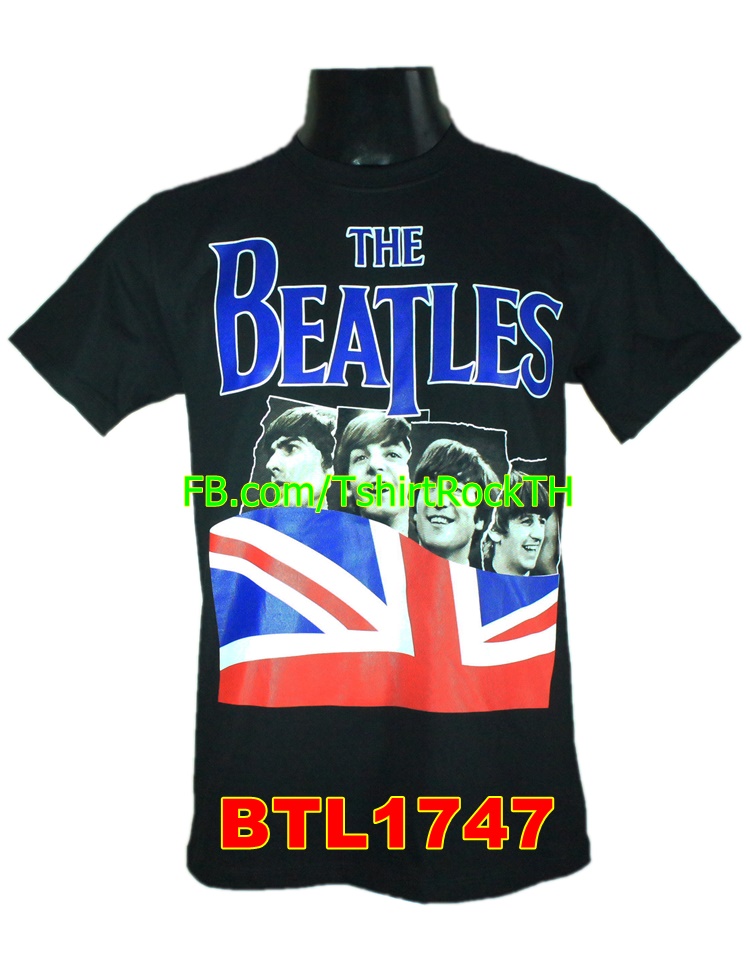 เสื้อยืดวง THE BEATLES เสื้อร็อค เสื้อวง เมทัล เดอะบีเทิลส์ BTL1747