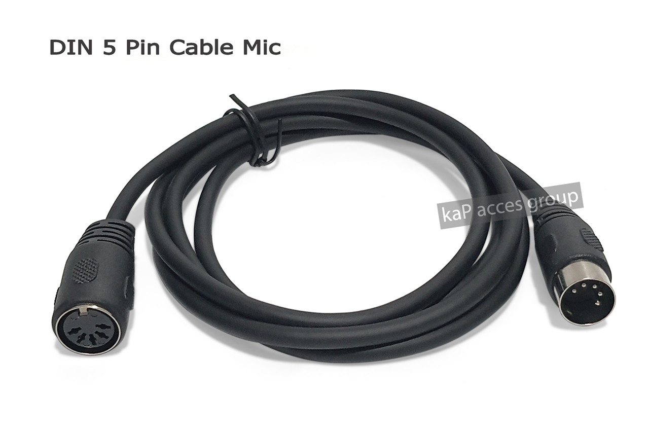 5 Pin Din Male to Female Cable Audio (1.5M)