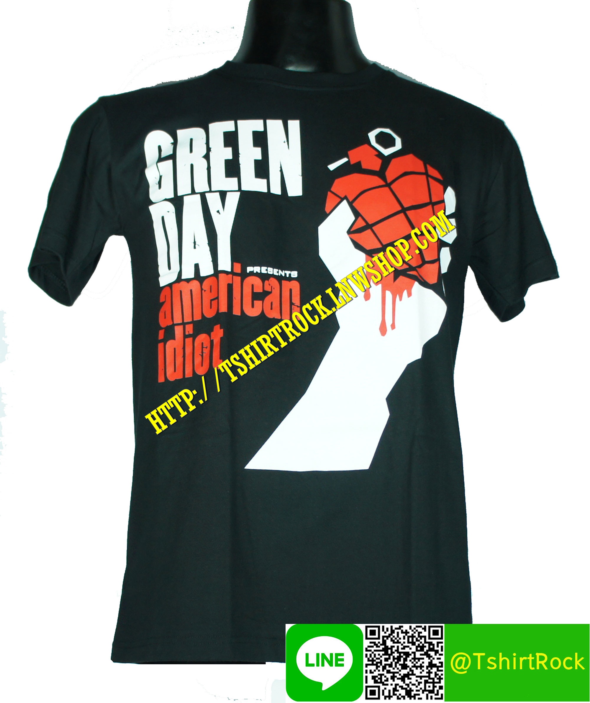 GREEN DAY เสื้อยืดวงร็อค เมทัล ดนตรี เสื้อวงกรีนเดย์ GDY1456