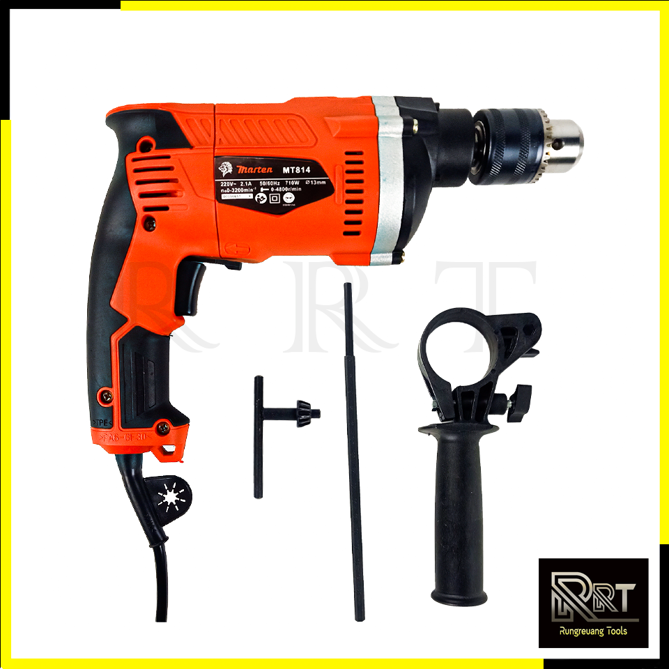 MARTEN สว่านกระแทก 13mm. รุ่น MT-814