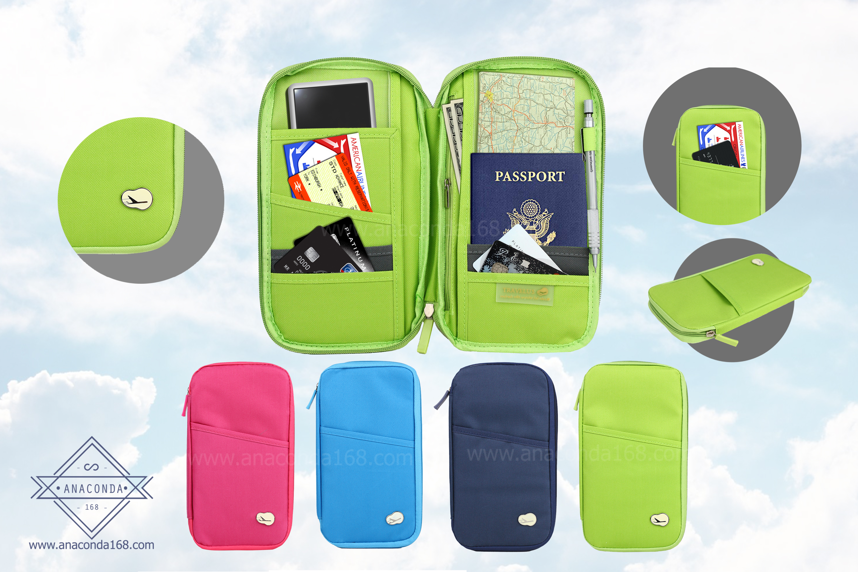 กระเป๋าใส่พาสปอร์ต (passport bag)