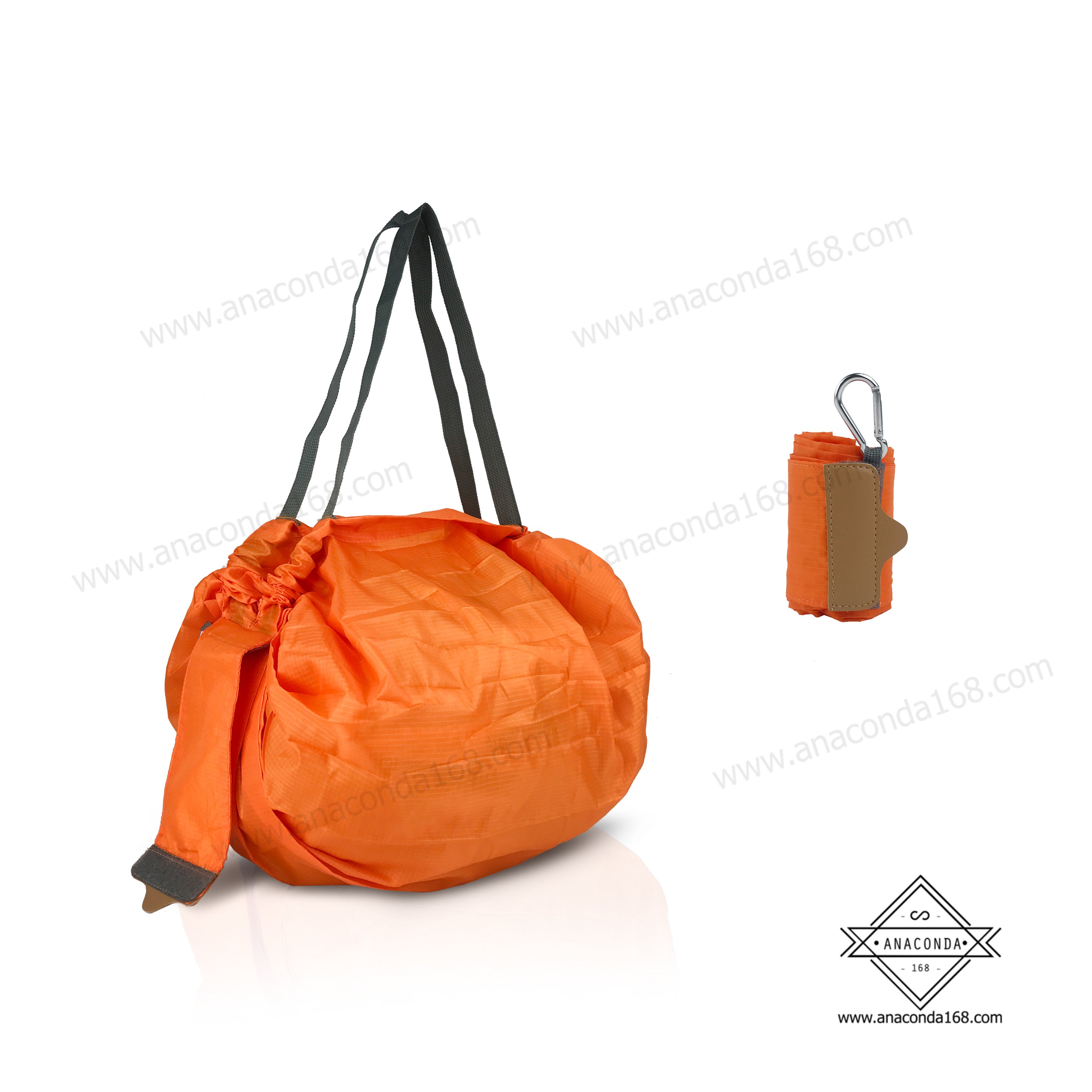 ถุง Shopping Bag พกพาแบบม้วน Ver.2