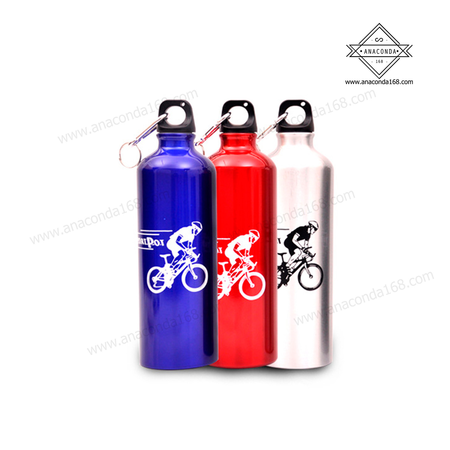 กระบอกน้ำอลูมิเนียม 750 ML.ขวดน้ำจักรยาน