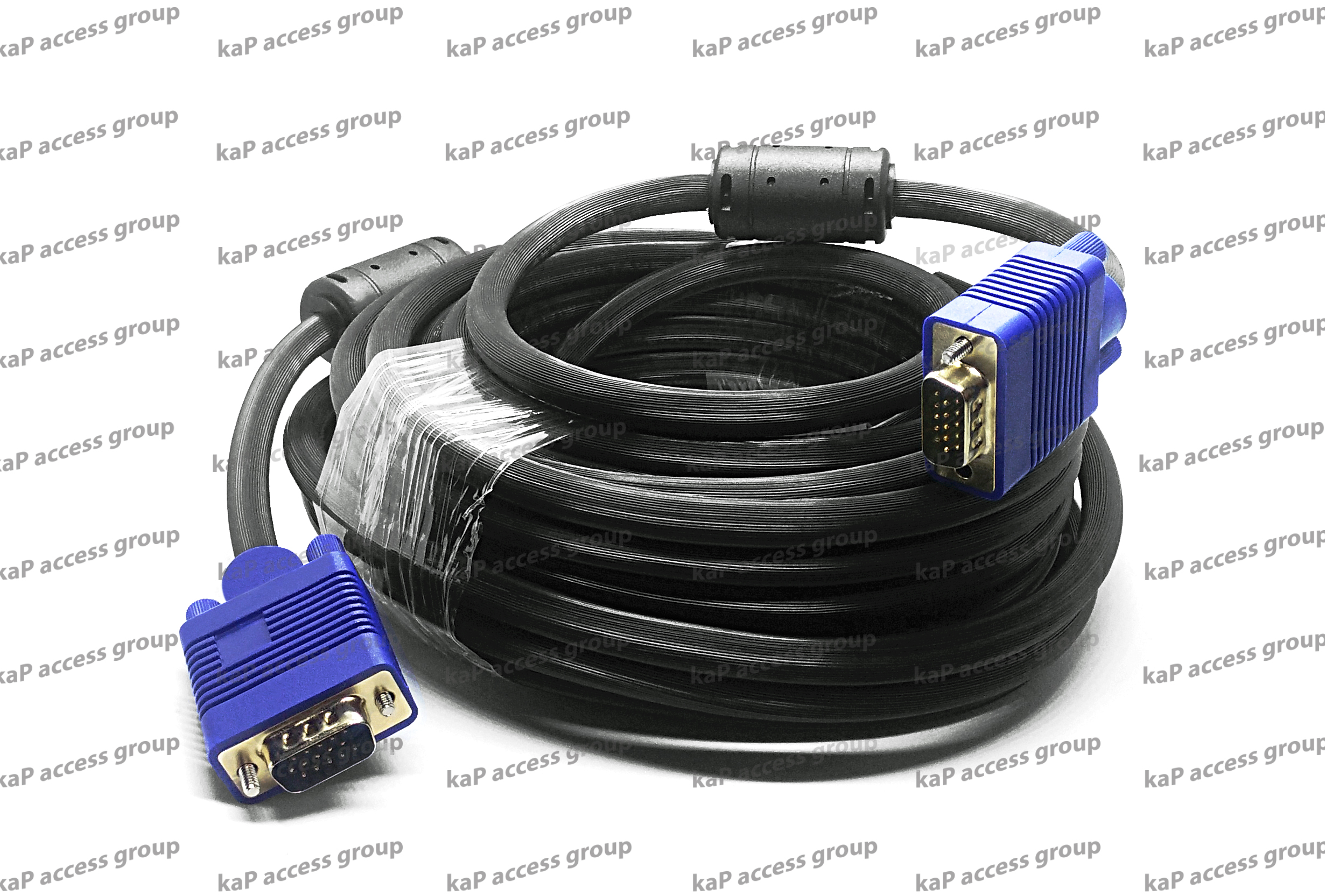 สายวีจีเอ (RGB) แบบ 3+6 ผู้/ ผู้ ความยาว 10เมตร หัวทอง