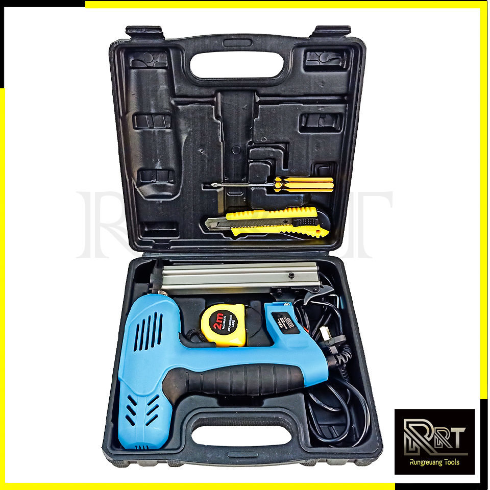 RSK ปืนยิงตะปูไฟฟ้า ขาเดี่ยว รุ่น SK-F30 พร้อมกล่องเก็บ