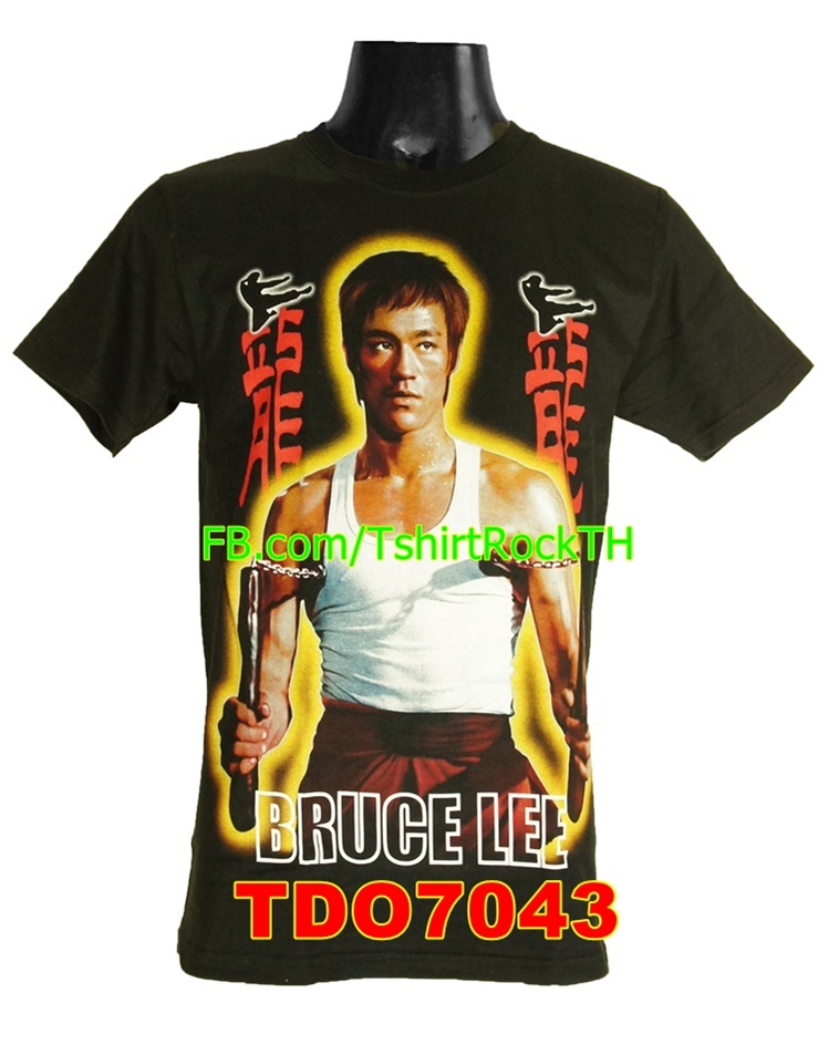 เสื้อวง Bruce Lee เสื้อวงดนตรีต่างประเทศ เสื้อวินเทจ บรูซ ลี TDO7043