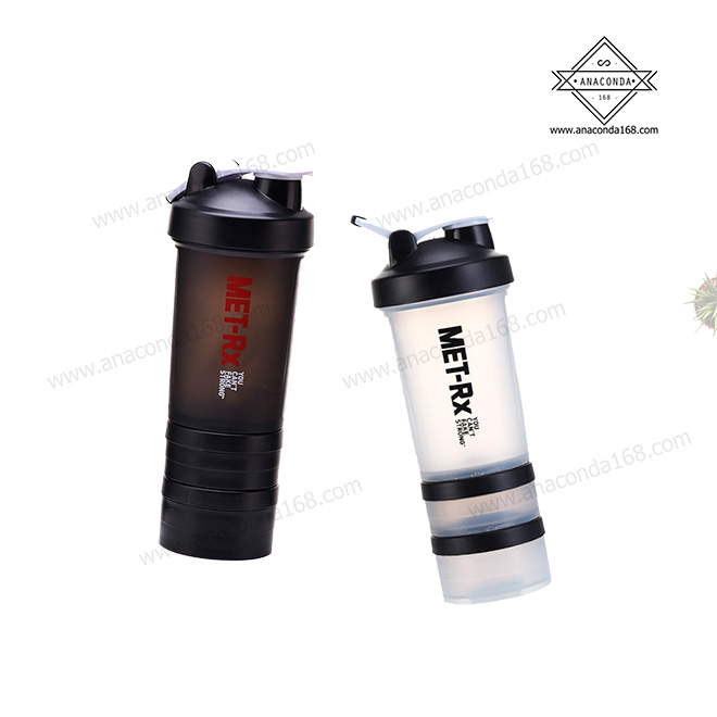 แก้วเชค แก้วชงพลาสติก 2 ชั้น 500ml.