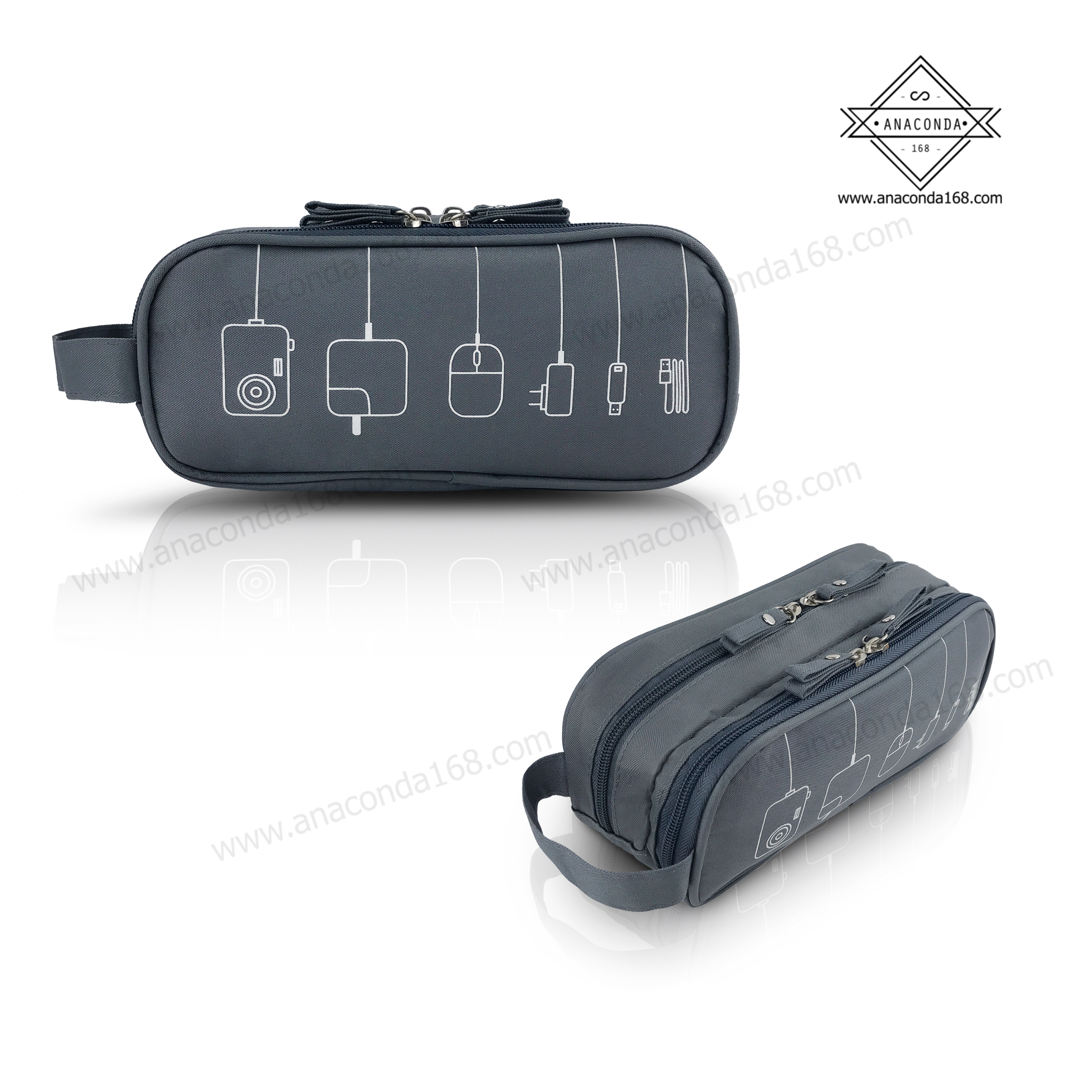 กระเป๋าใส่อุปกรณ์ไอที (IT Bag)2ซิป