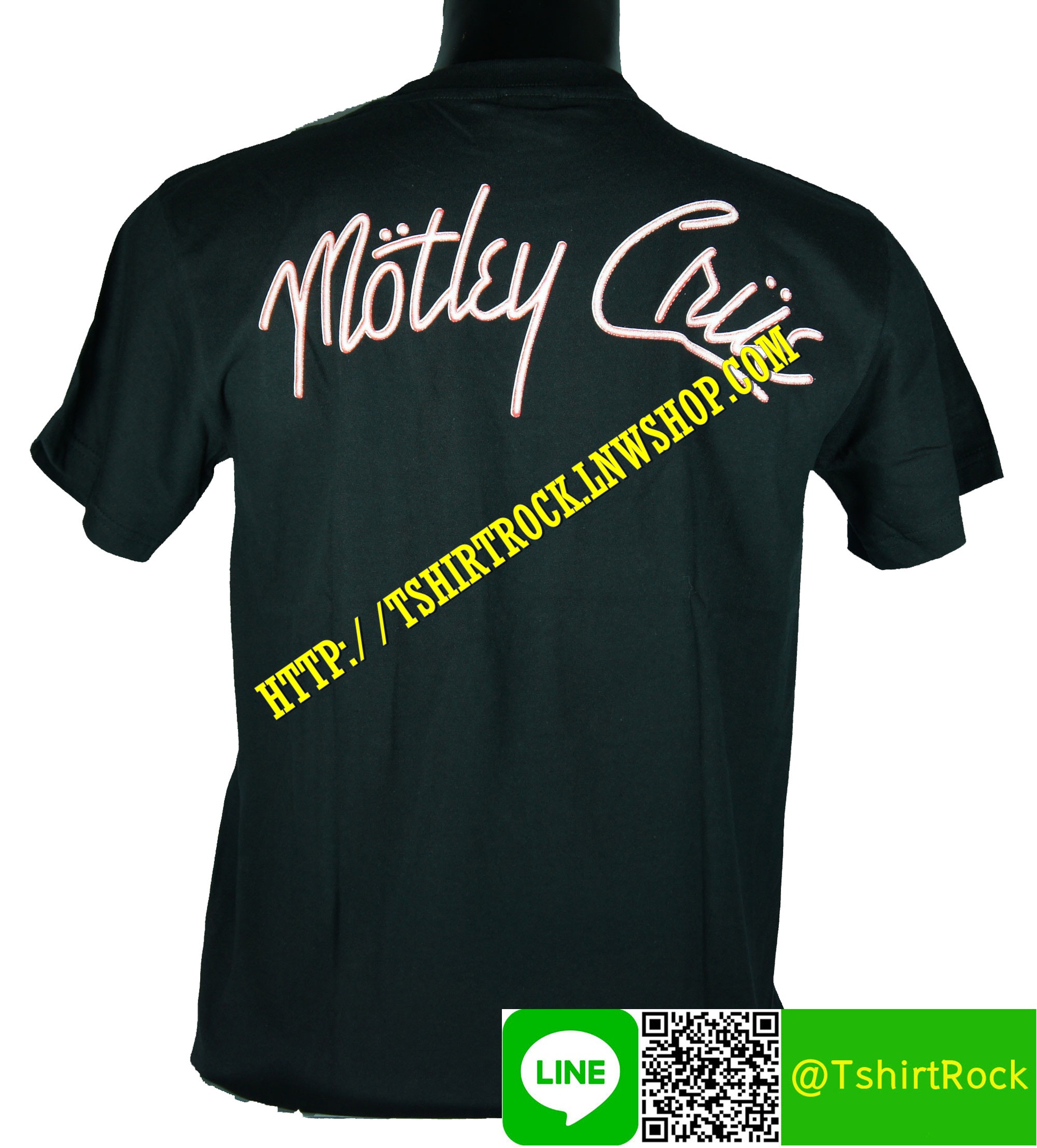 MOTLEY CRUE เสื้อยืดวงร็อค เมทัล ดนตรี เสื้อวงมอตลีย์ครู MOT441