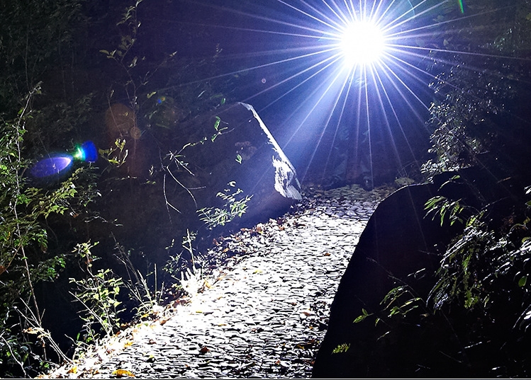 ไฟฉายแรงสูง XML-T6 ไฟแรงมาก 10W ใช้แบตเตอรี่18650 1ก้อน หรือAAA 3ก้อน