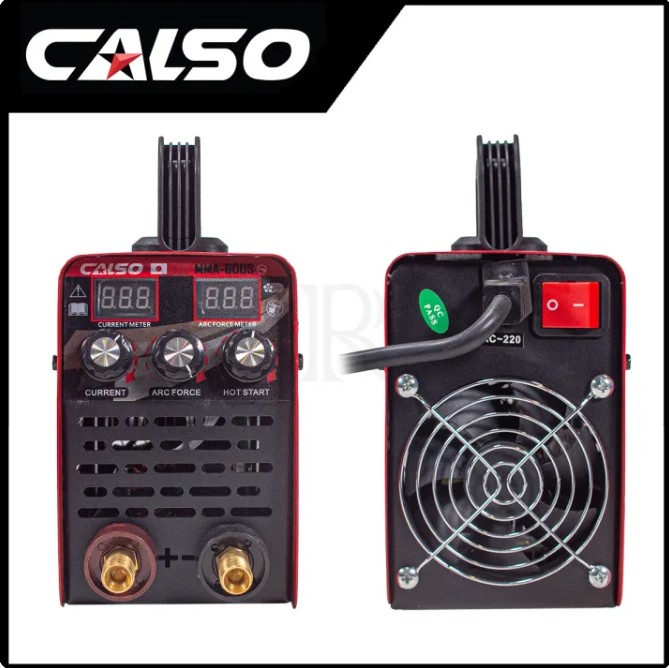 CALSO ตู้เชื่อมอินเวอร์เตอร์ รุ่น MMA-600S ตู้เชื่อมมินิ กระทัดรัด อุปกรณ์ครบ พร้อมใช้งาน
