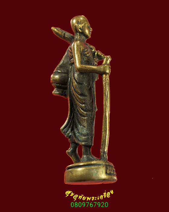 712.รูปหล่อพระสิวลี หลวงพ่อเขียน วัดกะทิง เขาคิชฌกูฏ จ.จันทบุรี 1ชุด2องค์ น่าบูชา