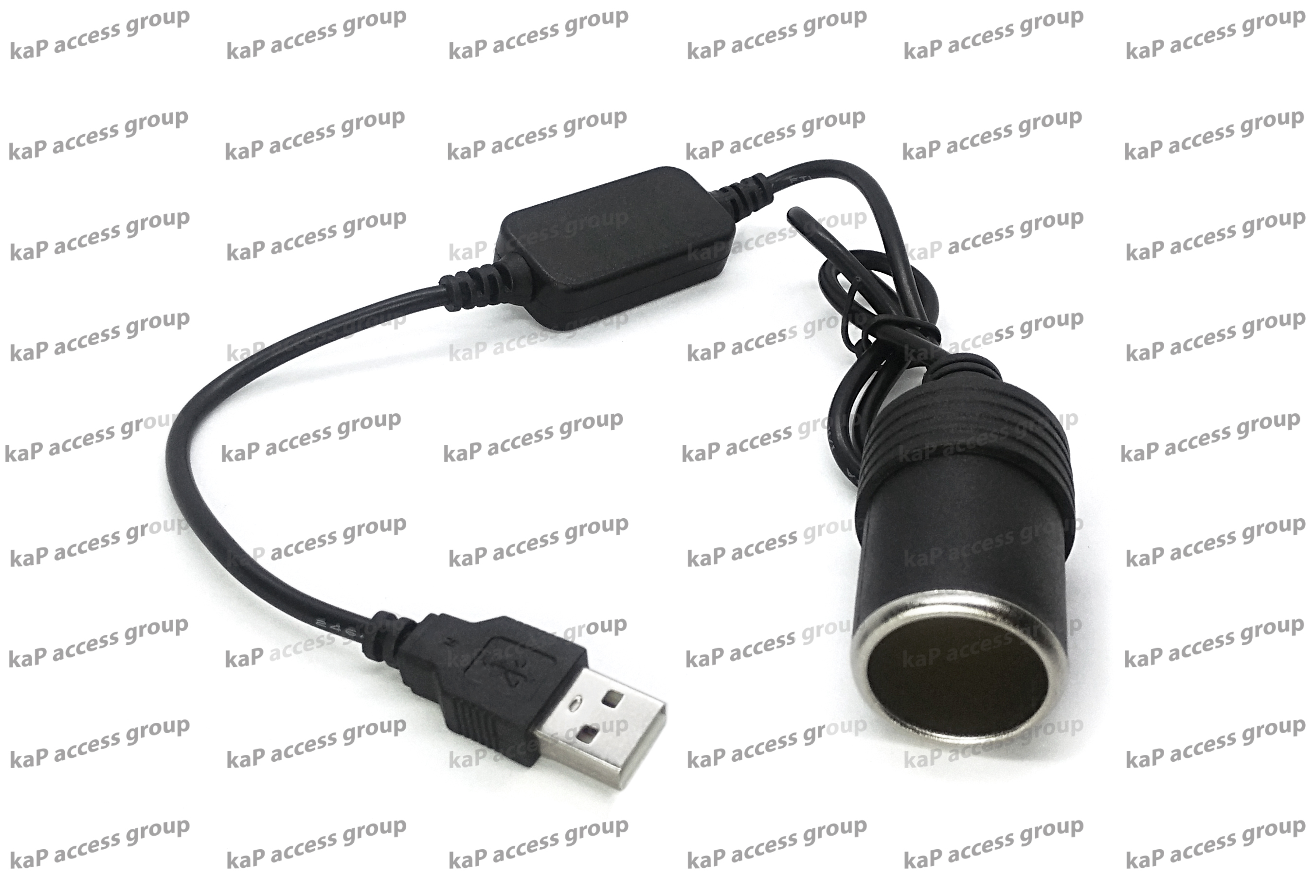USB DC 5V ไป DC 12V จุดบุหรี่
