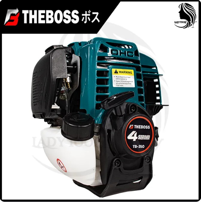 THEBOSS เครื่องตัดหญ้าสะพายหลัง 4 จังหวะ รุ่น TB-350 1.4HP สตาร์ทง่าย Easy Start