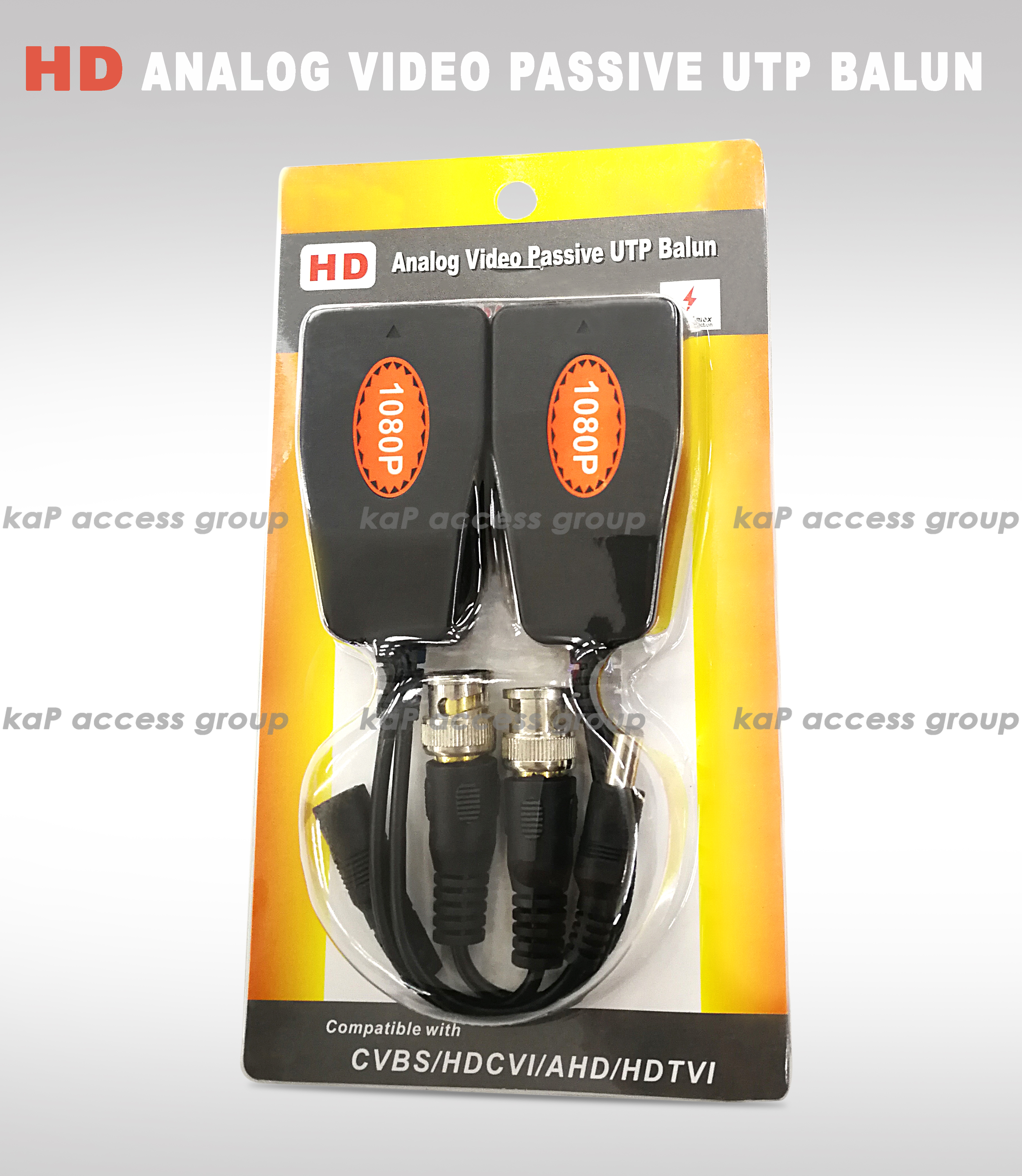 HD 1080P Analog Video Passive UTP Balun