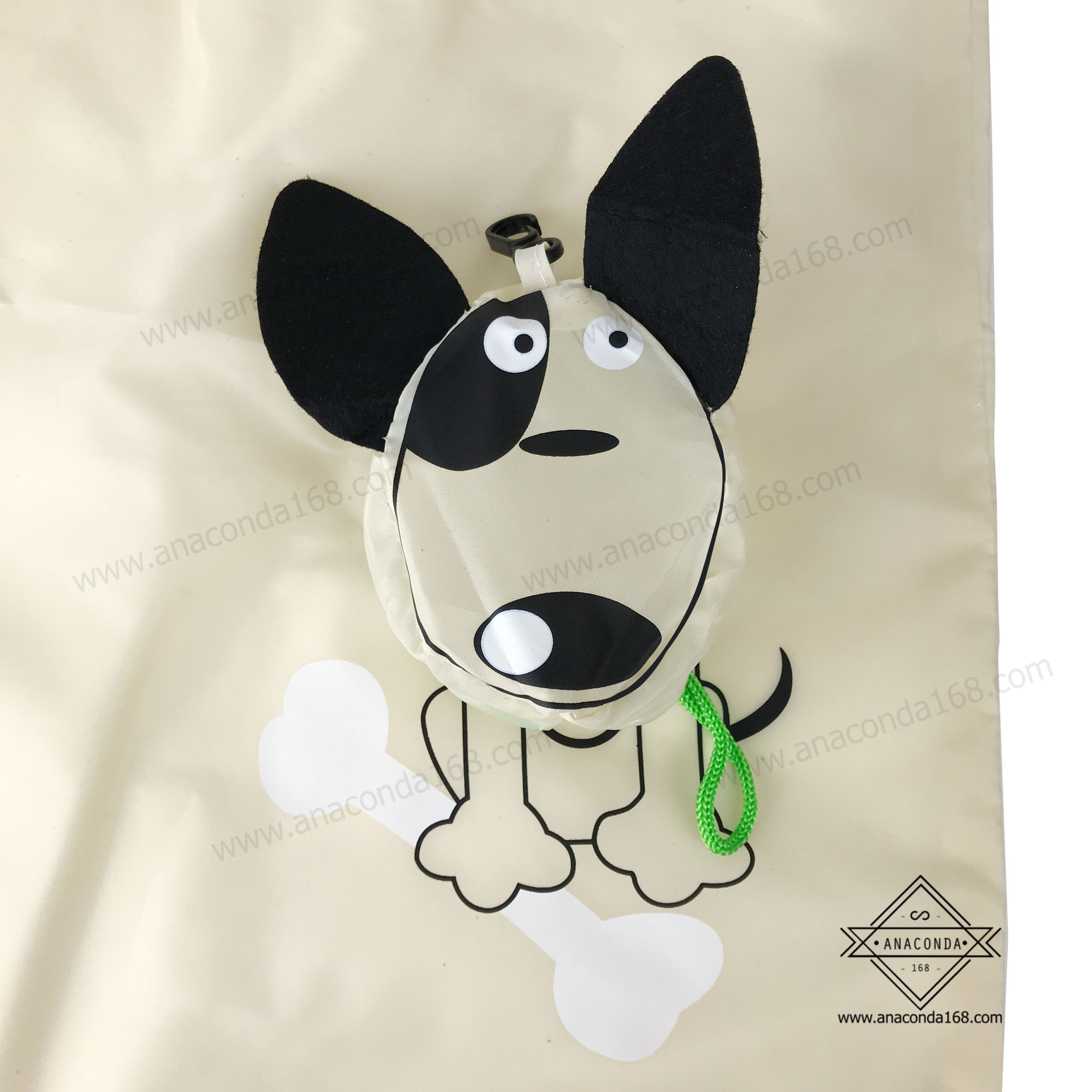 กระเป๋าพับเก็บได้ลายน่ารัก ถุงช้อปปิ้งพับได้ (Shopping Bag)