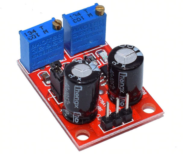 NE555 โมดูล Pulse Frequency Duty Cycle Adjustable Module