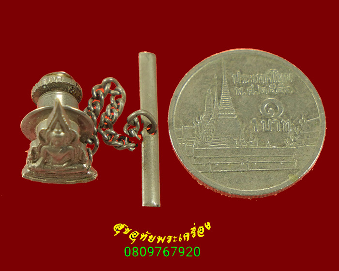 365.เข็มกลัดเนคไท พระพุทธชินราช สวยสมบูรณ์ น่าบูชาครับ