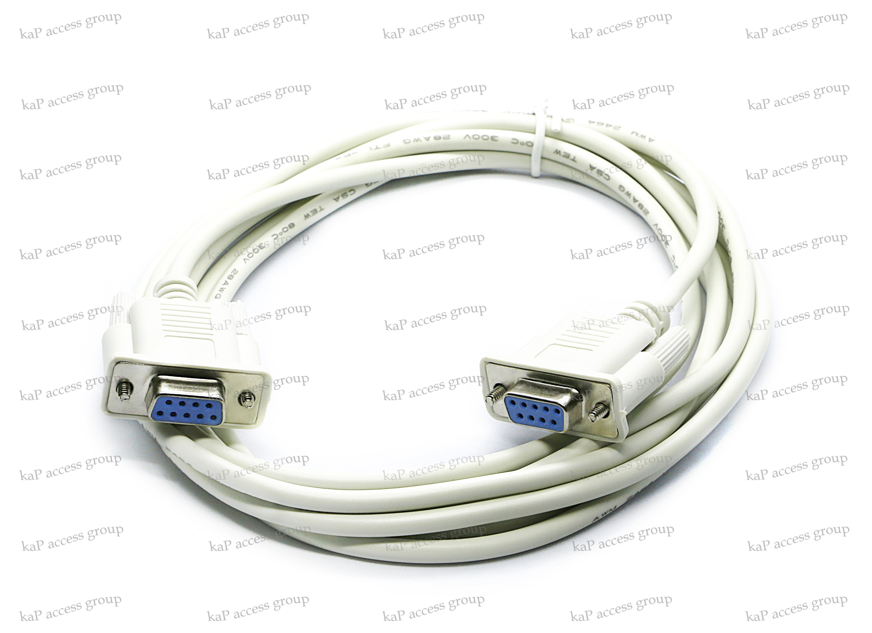 สาย SERIAL DB9 เมีย/ เมีย แบบสายไข้ว (พิน2,3) ความยาว 3เมตร