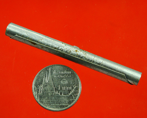 ตะกรุดยันต์ปั๊ม หลวงพ่อเชน วัดสิงห์ สภาพสวยกริ๊บ น่าบูชามากครับ