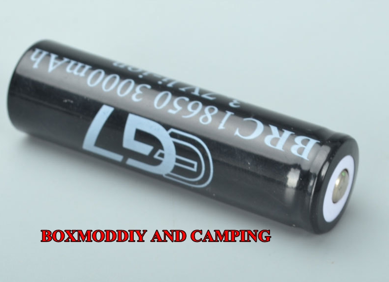 แบตเตอรี่ชาร์จ ขนาด18650 หัวนูน G7 BRC18650 3000MAH