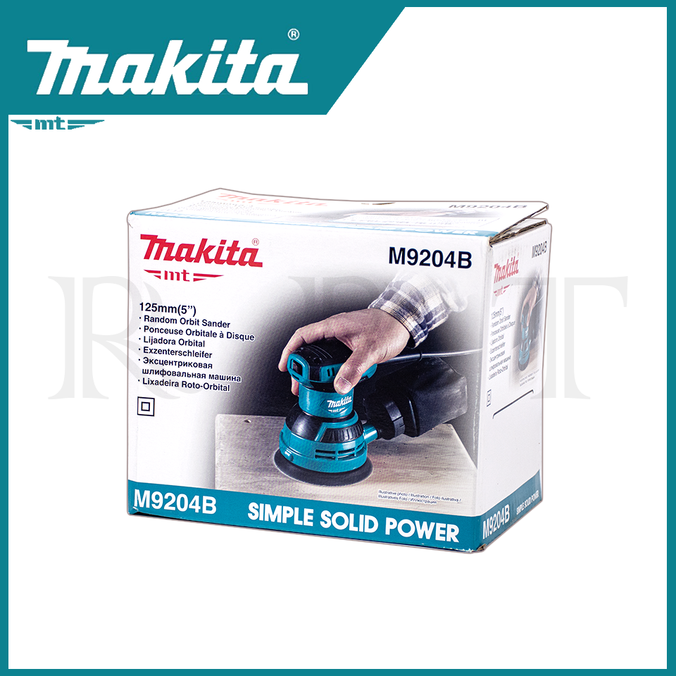 MAKITA เครื่องขัดกระดาษทรายไฟฟ้าแบบกลม รุ่น M9204B