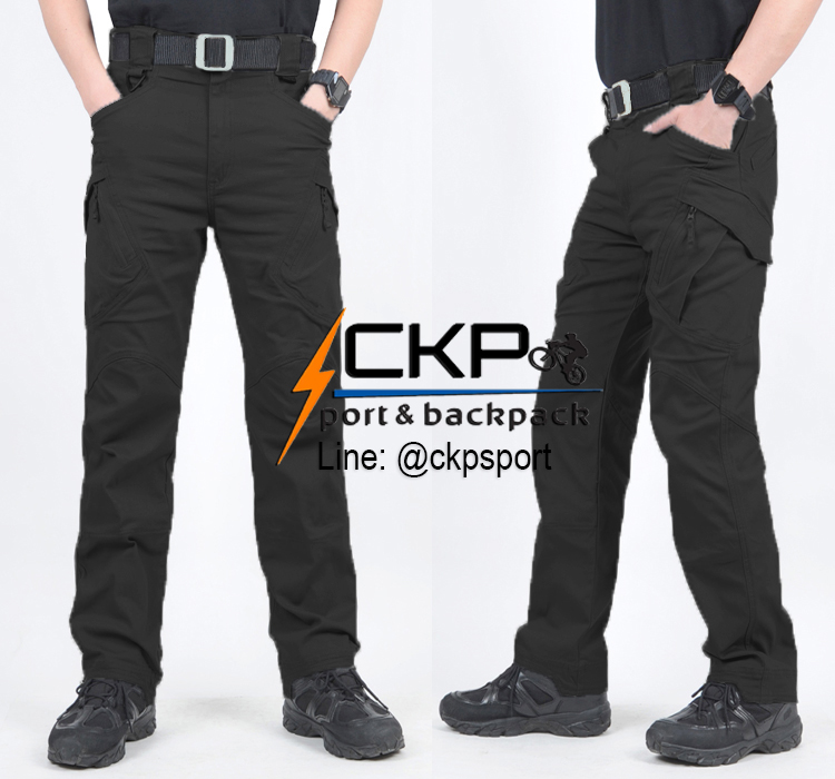 กางเกงแบรนด์ Sector Seven รุ่น ix9c (ผ้าริปสตอป) / สีดำ