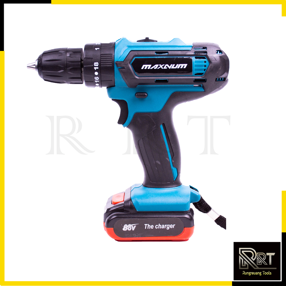 MAXNUM สว่านไร้สาย 68V รุ่น 330DWE 3ระบบ เจาะกระแทกได้