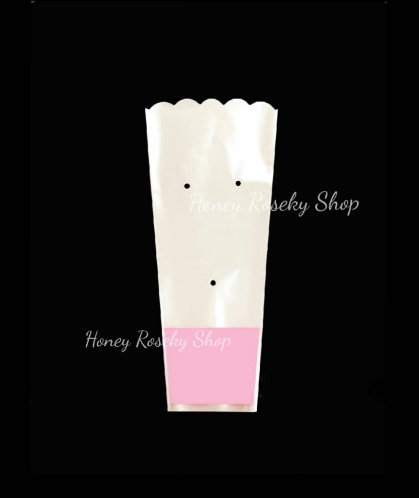 ซองใส่ดอกไม้ ขนาด 23x50x11 cm. (แพ็คละ100ใบ)