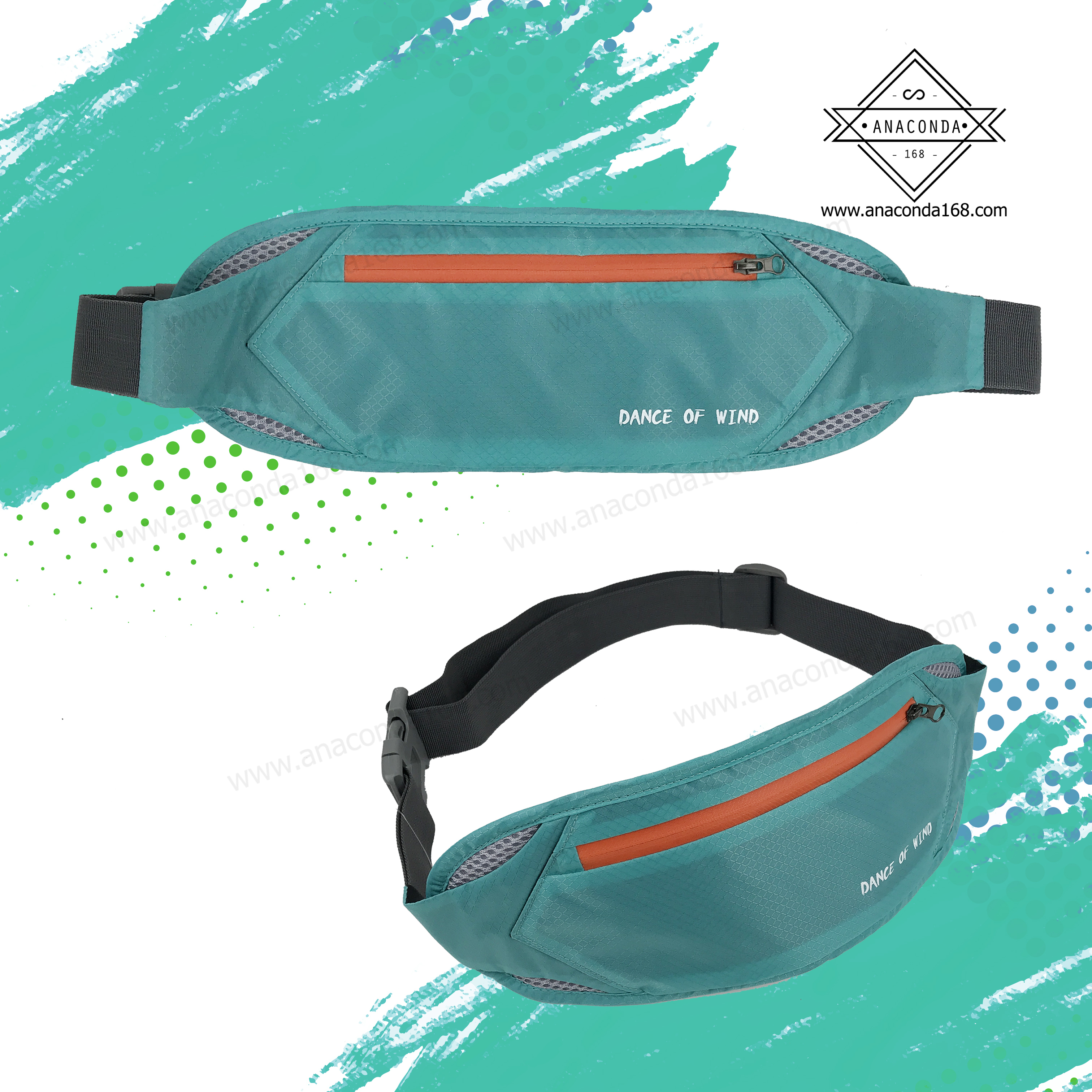 กระเป๋าคาดเอวสปอร์ต 1 ช่อง (Sport DOW)