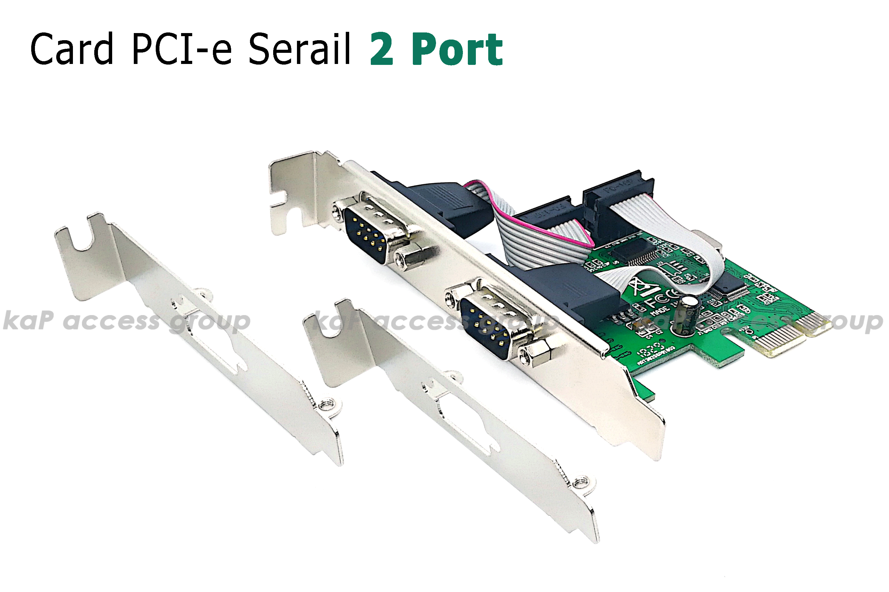 Card PCI Express DB-9 (Serial) * 2 Port