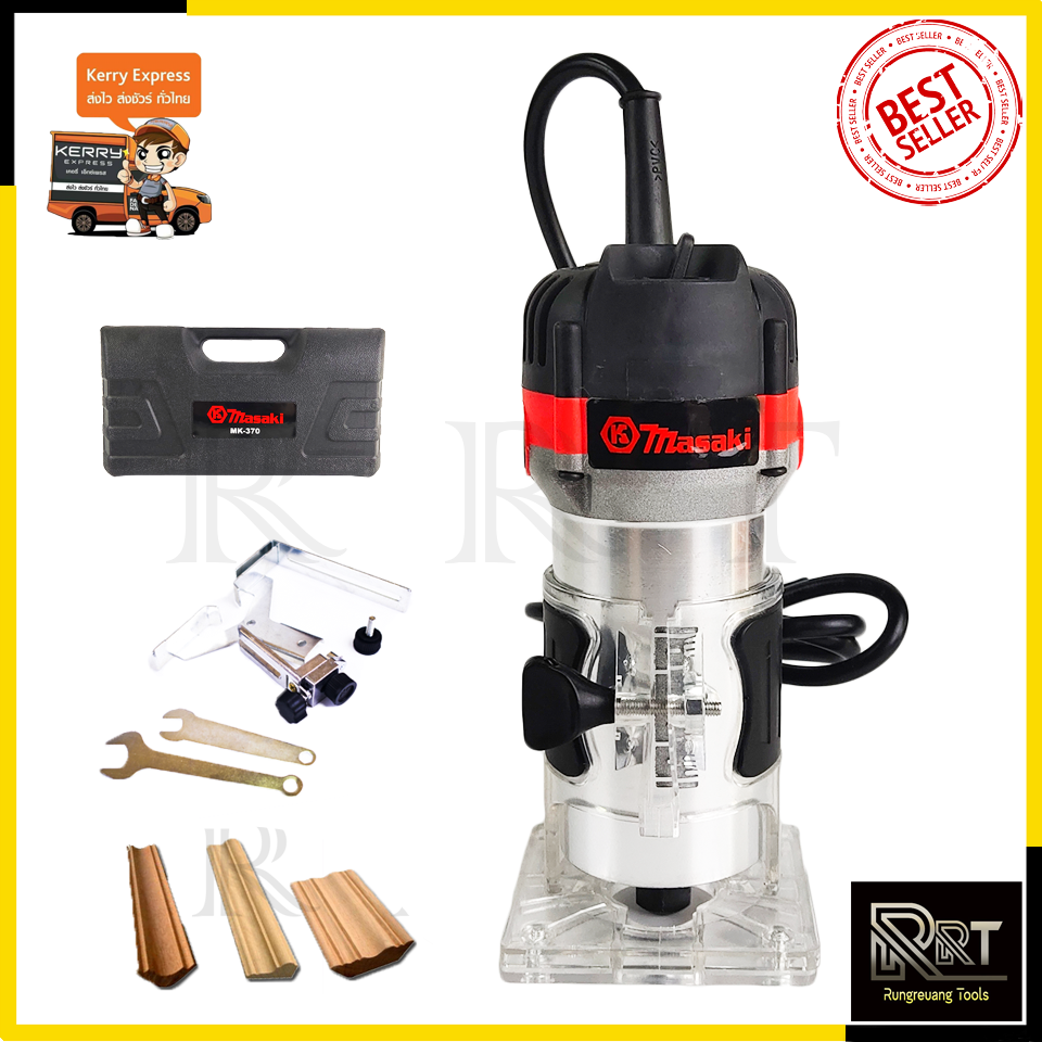 MASAKI เครื่องเซาะร่อง ทริมเมอร์ รุ่น MK-370