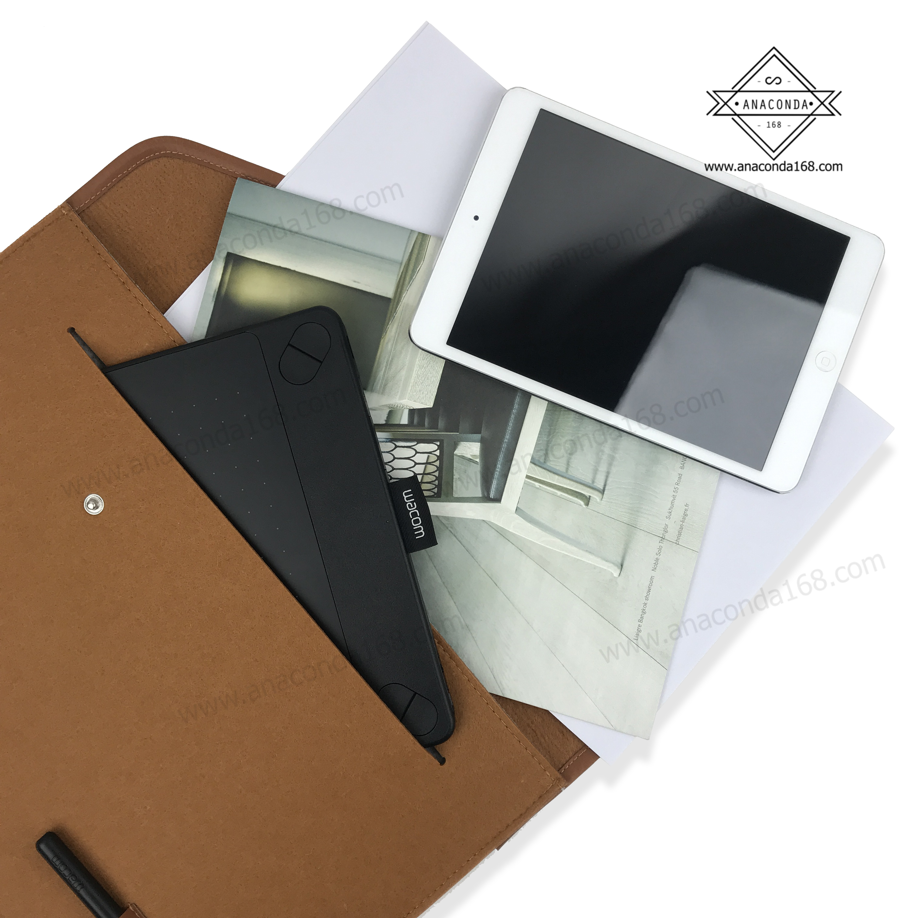 กระเป๋าใส่แล็ปท็อป & เอกสาร(ผ้าสักหลาด 13 นิ้ว)