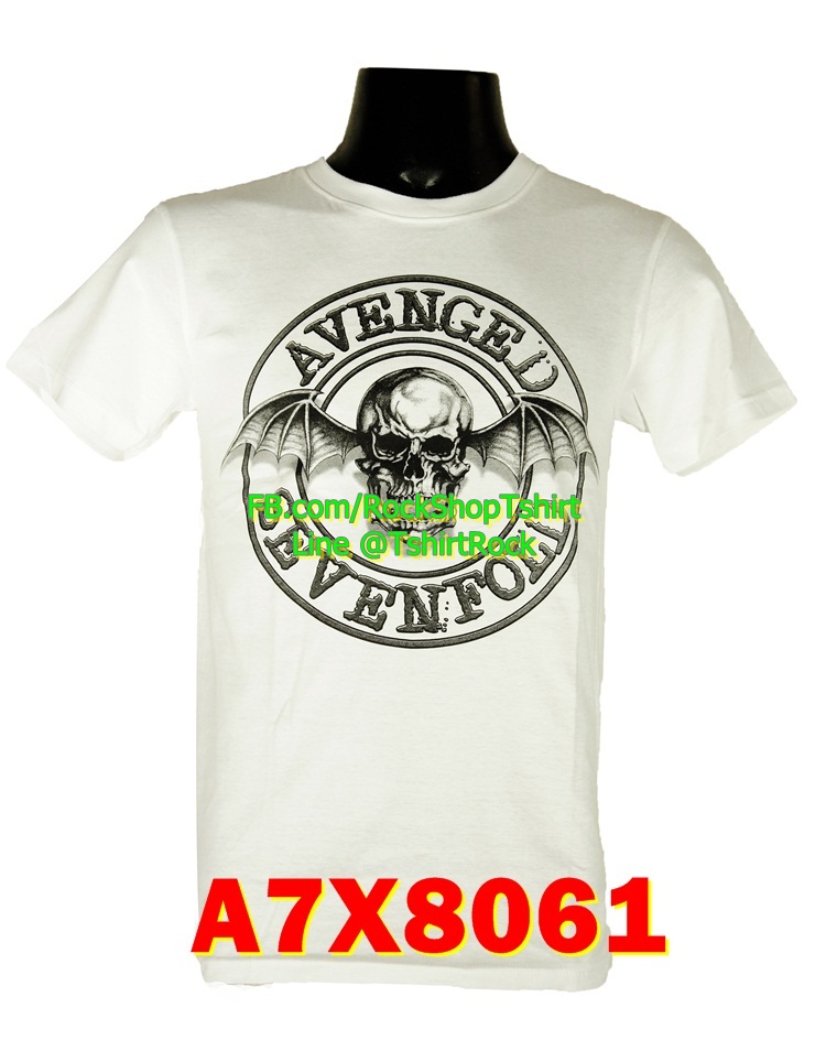 เสื้อร็อค AVENGED SEVENFOLD เสื้อวง เสื้อวินเทจ อะเว็นจด์เซเวนโฟลด์ A7X A7X8061