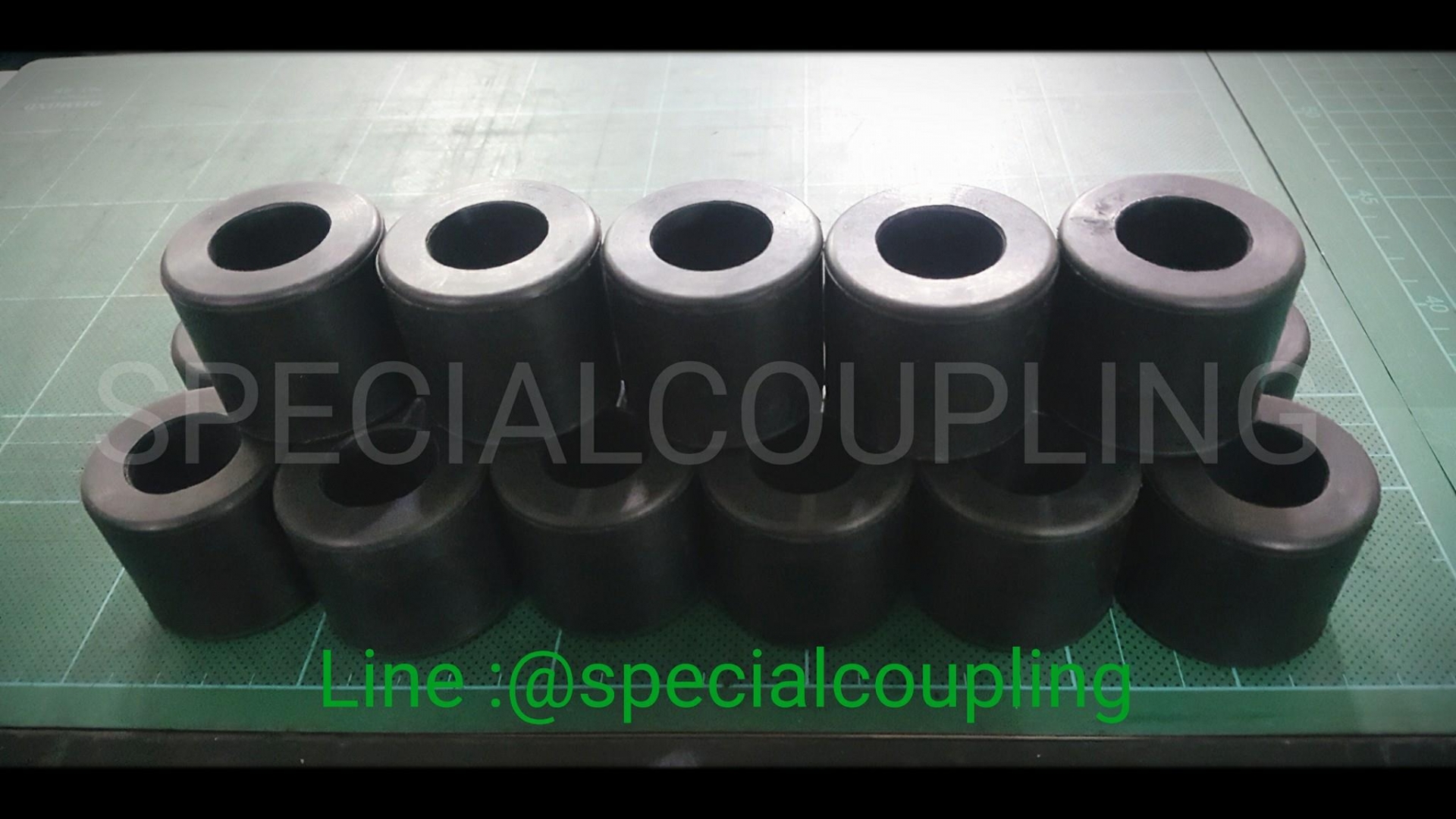 บุชยางNBR ทรงกระบอก ขนาด ID 22 MM OD 40 MM L 36 mm ส่งขนส่ง ฟรีค่ะ