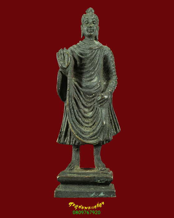 391.รูปหล่อพระพุทธคันธารราฐ วัดราชบพิธ ปี2554 เนื้อสำฤทธิ์ อุดมวลสารมงคล พบเจอน้อยน่าบูชาครับ