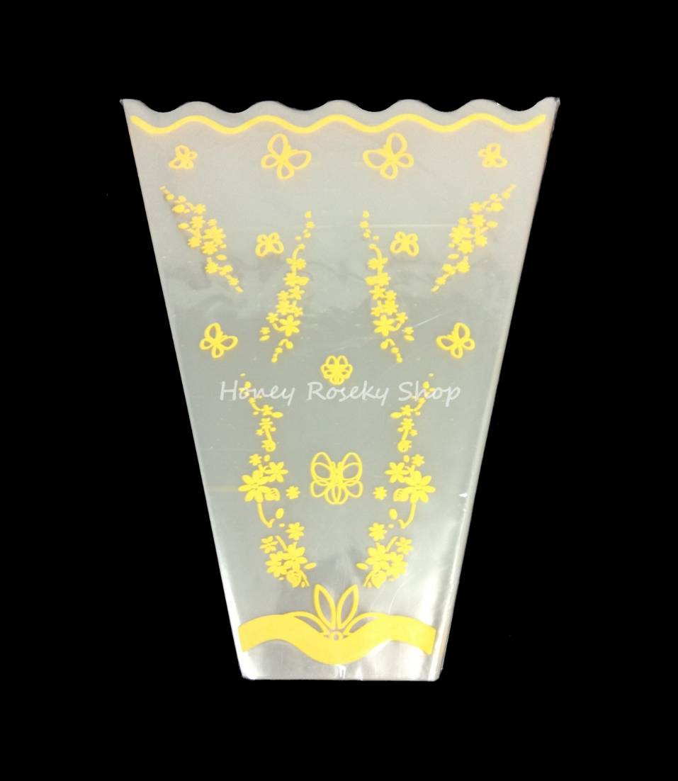 ซองใส่ดอกไม้ รุ่น 5B (แพ็คละ100ใบ ต่อ 1 สี)