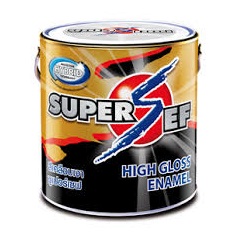 สีเคลือบเงา SUPERSEF 1 กล.