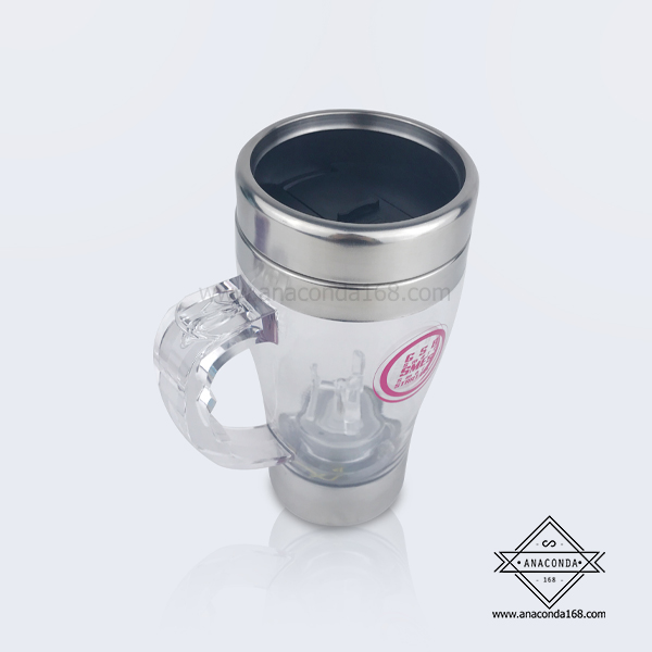 แก้วปั่น Auto Stirring Mug สกรีนโลโก้