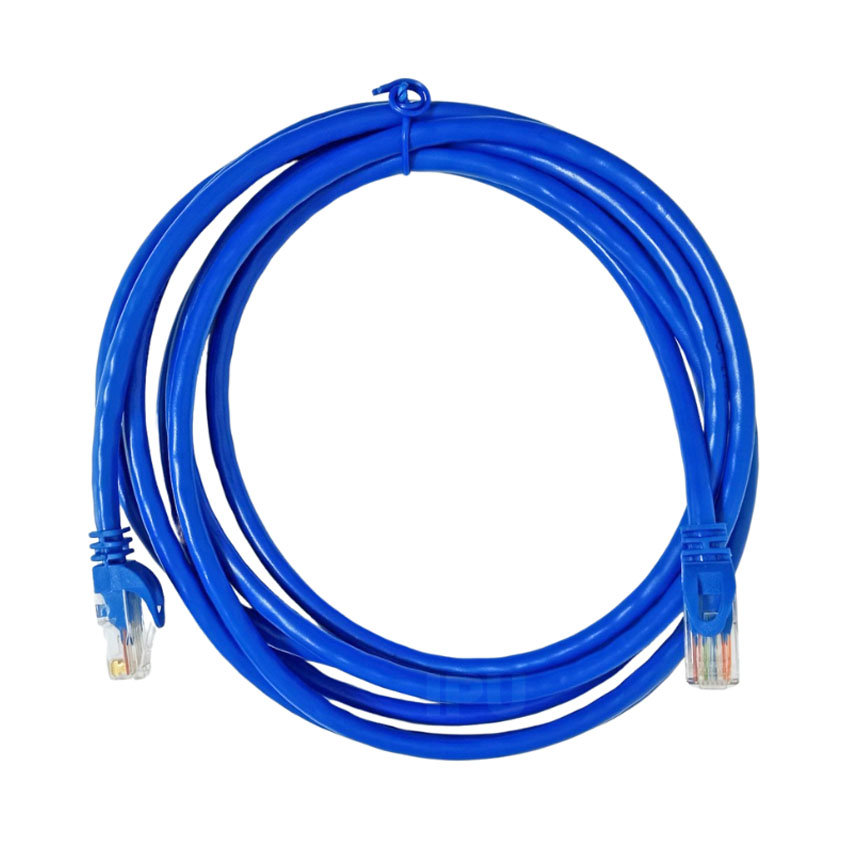 สาย CAT6 LAN 3 เมตร ใช้สำหรับเชื่อมต่อระบบเครือข่ายแบบสาย (LAN) ภายใน ใช้เชื่อมต่อสัญญาณอินเตอร์เน็ต สายยาว 3 เมตร ยี่ห้อ GLINK