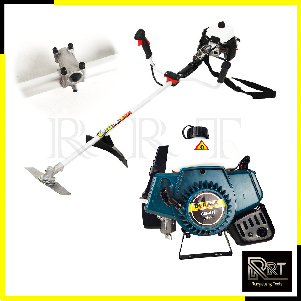 BERALA เครื่องตัดหญ้าสะพายหลัง 2 จังหวะ รุ่น CG-411B(เขียว)