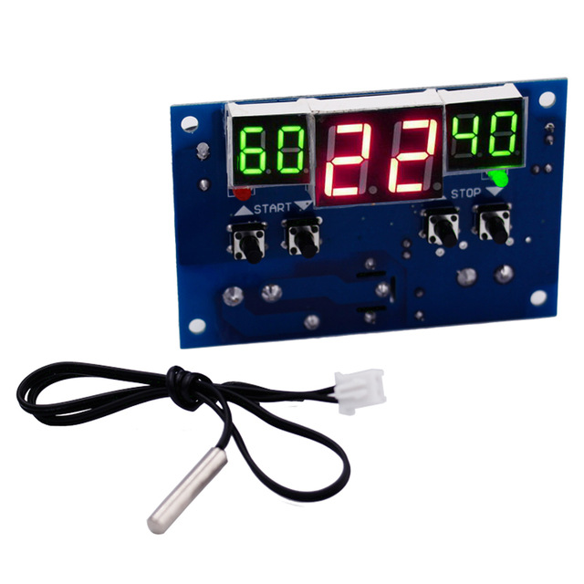 W1401 DC 12V Heat Cool Temperature Controller