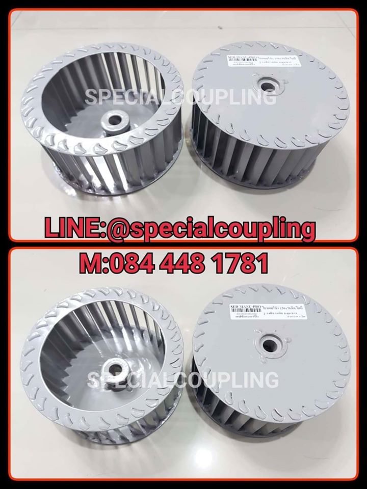 จำหน่ายใบพัดลมกรงกระรอกเหล็ก ขนาด od 156 mm L76mm รูเพลา 14 มิล หมุนขวาและซ้าย พร้อมส่งคะ สอบถามได้คะ