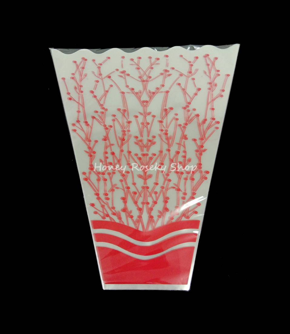 ซองใส่ดอกไม้ รุ่น 5A (แพ็คละ100ใบ ต่อ 1 สี)