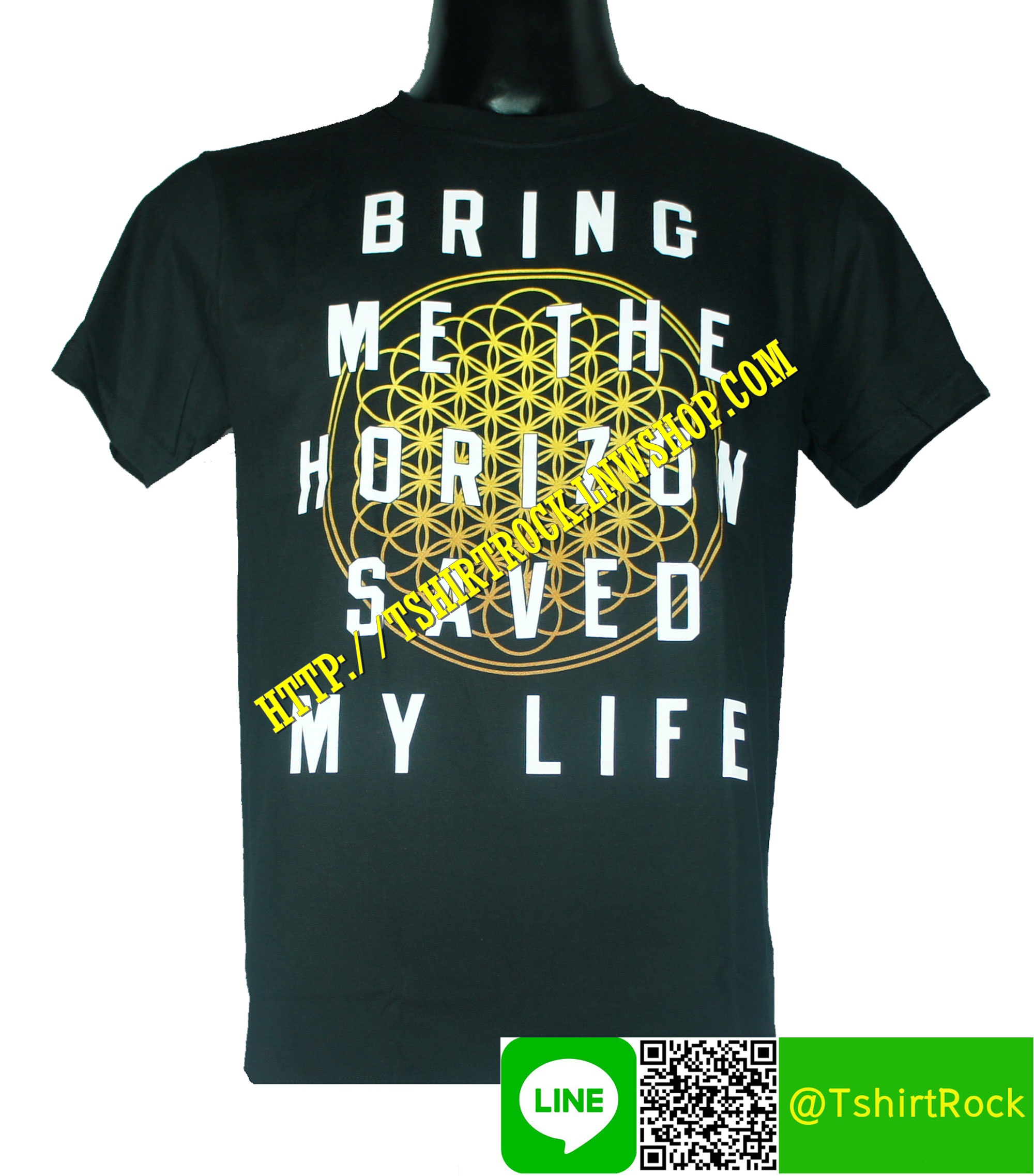 BRING ME THE HORIZON เสื้อยืดวงร็อค เมทัล ดนตรี เสื้อวงบริงมีเดอะฮอไรซัน BMH1445