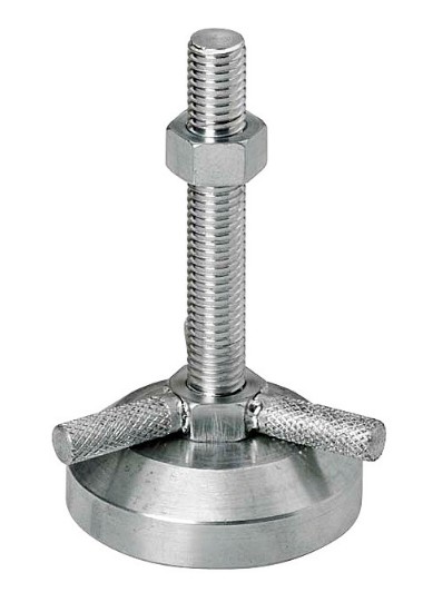 จำหน่ายขาตั้งปรับระดับเหล็กและสแตนเลส Heavy load Handwheel เกลียว M.10,M.12,M.16 พร้อมส่งค่ะ