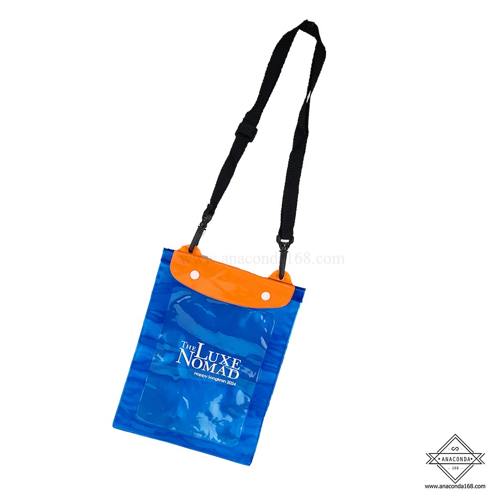 กระเป๋ากันน้ำ/ซองกันน้ำ แบบซิปล็อคจัมโบ้ ทำโลโก้