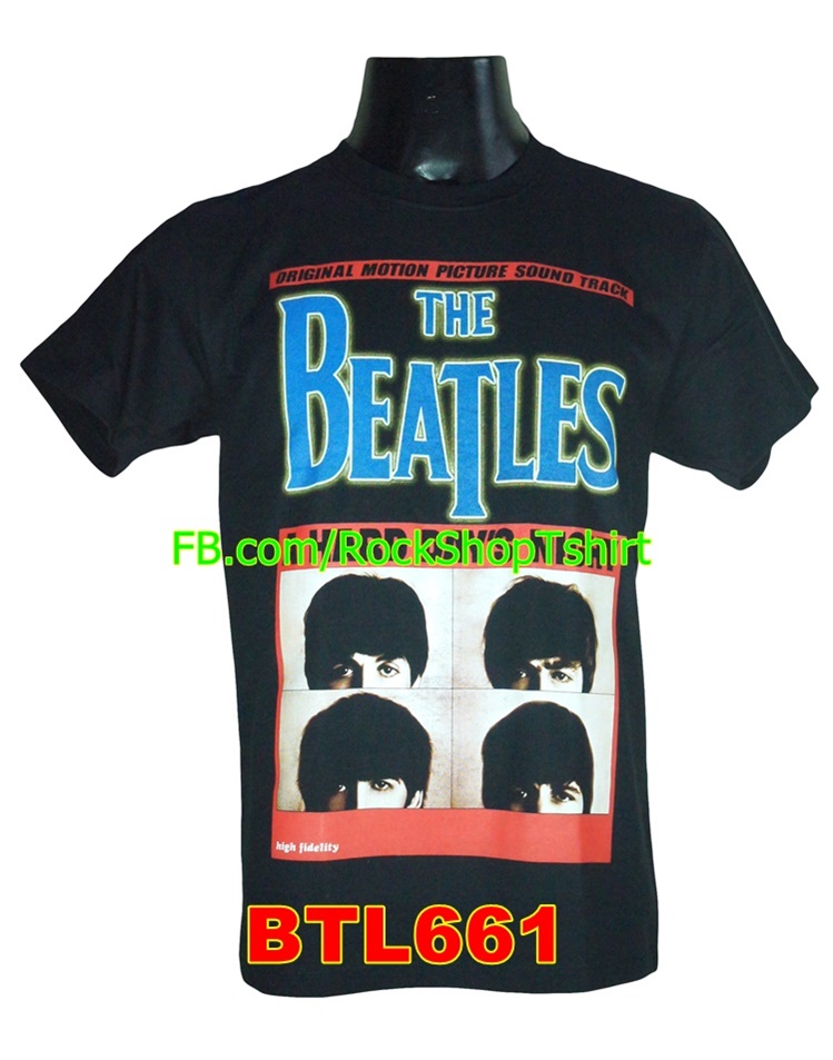 เสื้อยืดวง THE BEATLES เสื้อร็อค เสื้อวง เมทัล เดอะบีเทิลส์ BTL661